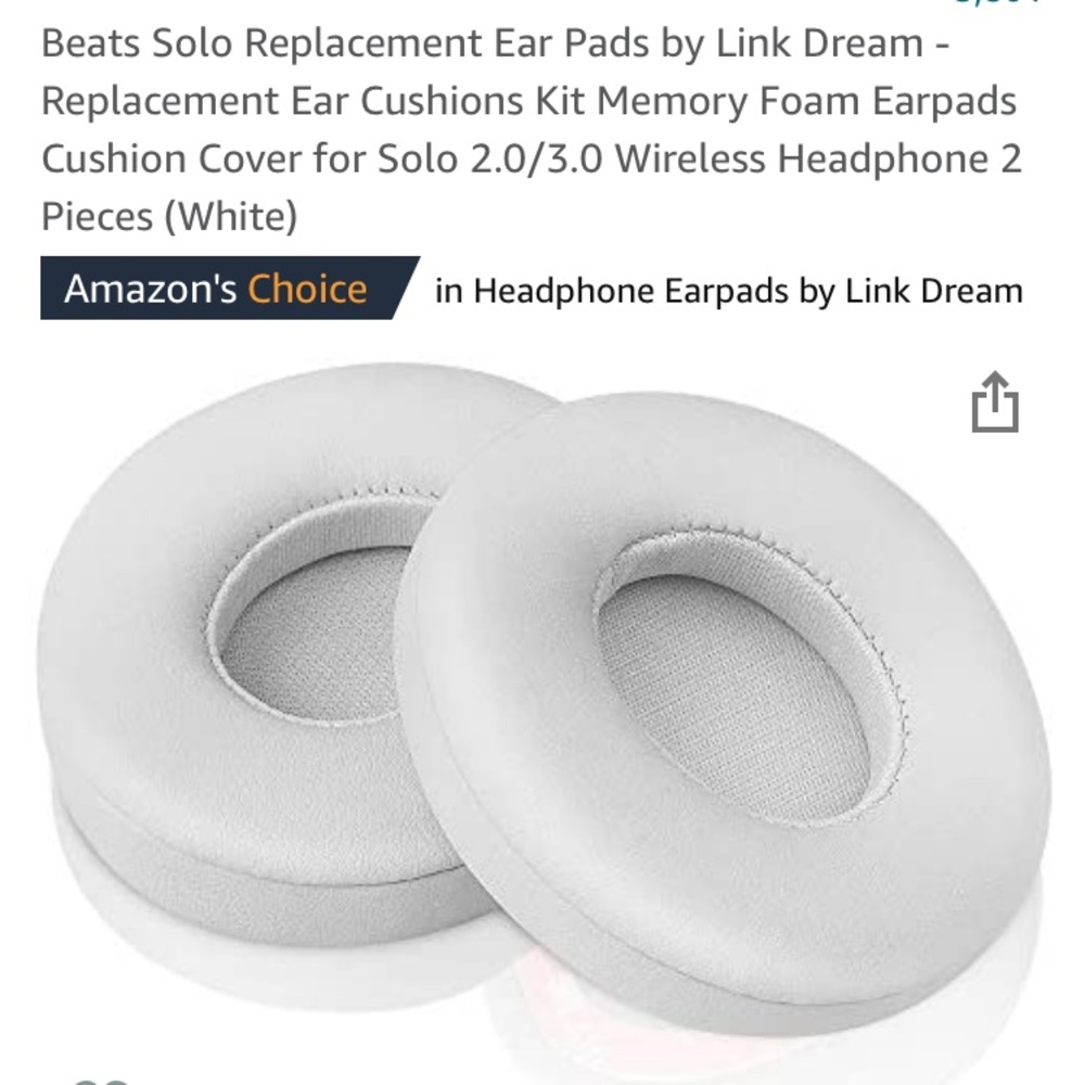 Solo beats replacement pads